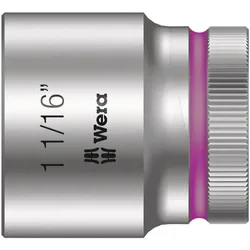 Wera 8790 HMC Zyklop-Steckschlüsseleinsatz mit 1/2"-Antrieb, zöllig Pink - 05003632001 - Pink