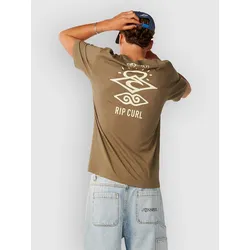 Rip Curl Search Icon T-Shirt walnut Gr. S
