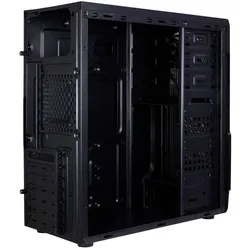 Intertech B-42 RGB (ATX, mATX), PC Gehäuse, Schwarz