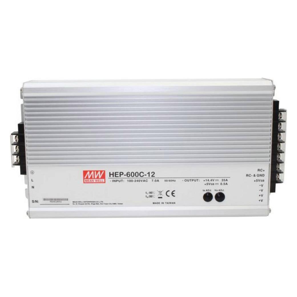 MeanWell MEAN WELL HEP-600C-12 (1 Stk.) (HEP-600C-12)