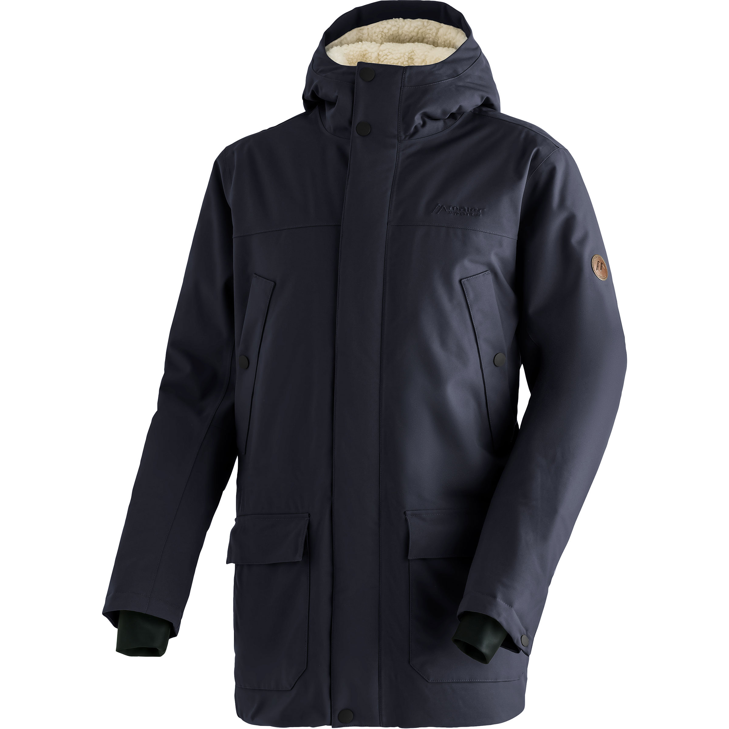 Maier Sports Senne Herren Kunstfaserjacke blau Größe 3XL Trekking Isolierend Wasserabweisend