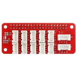 Elecrow Crowtail Stackable Shield für Raspberry Pi, GPIO 10x, IIC, UART, JST-PH 2,0 4-Pin