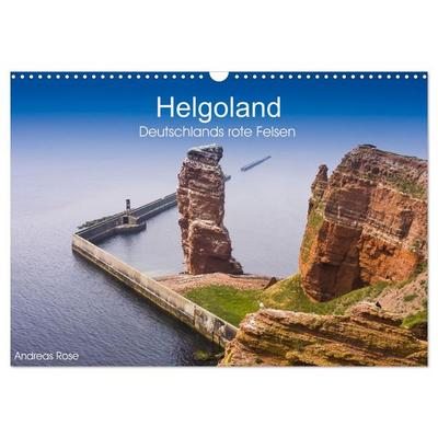 Helgoland,Deutschlands rote Felsen (Wandkalender 2027 DIN A3 quer), CALVENDO Monatskalender
