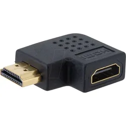 IADAP-HDMI-270 - Adapter, HDMI Stecker auf HDMI Buchse, 270°, rechts