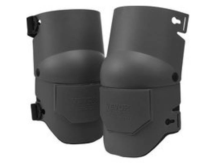 VEVOR Genouillères de travail extra épaisses avec coussin en mousse, genouillères de protection professionnels et confortables, idéal pour toiture, jardinage et sol, pour hommes et femmes, noir
