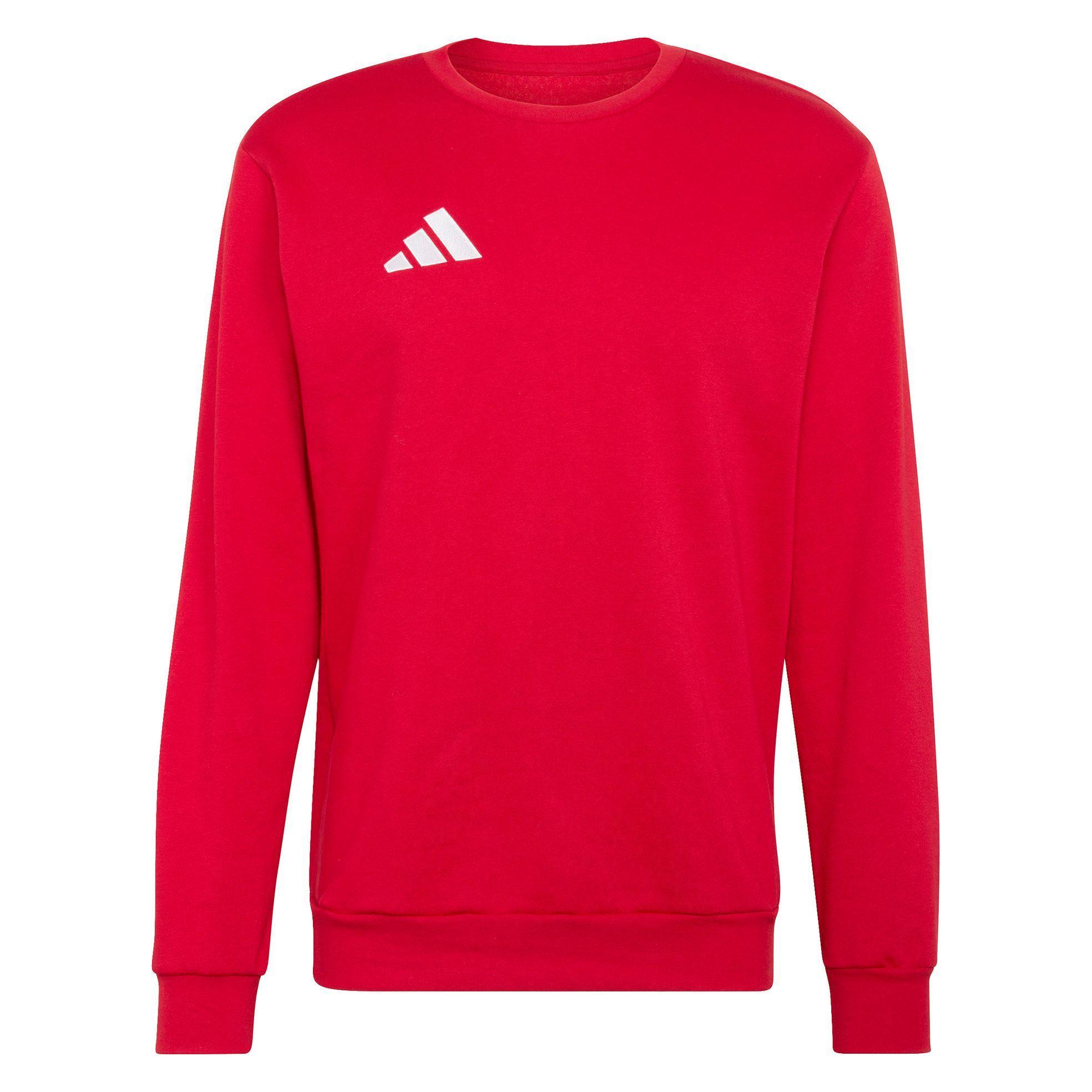 Adidas rotes Herren-Sweatshirt "Entrada". (XL) (ADIJZ6575_000)