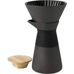 Stelton Theo Slow Brew, Kaffeebereiter, Schwarz