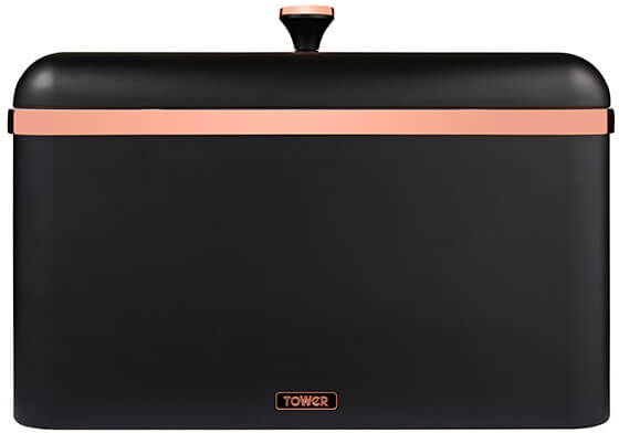 Tower Cavaletto Bread Bin Black