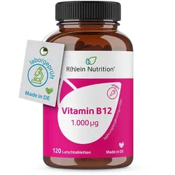 VITAMIN B12 1.000 μg Lutschtabletten vegan 120 St