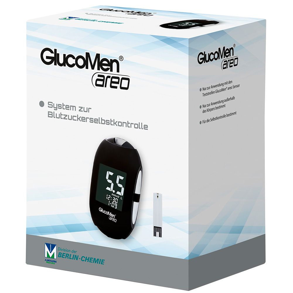 Glucomen areo Blutzuckermessgerät Set mmol/l 1 St Gerät