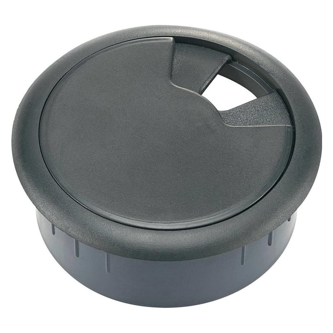 Tru Components Kabeldurchführung für Arbeitsplatten (452677-BK)