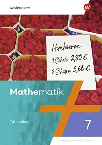Mathematik - Ausgabe 2019 für Regionale Schulen in Mecklenburg-Vorpommern: Arbeitsheft mit Lösungen 7 - Preis vom 19.10.2026 19:33:35 h