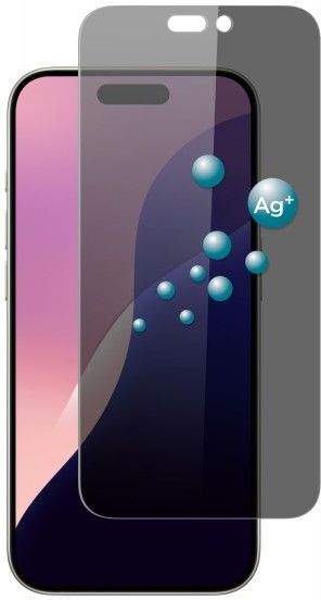 Screenor tempered iphone 16 pro / 17 / 17 pro privacy 360