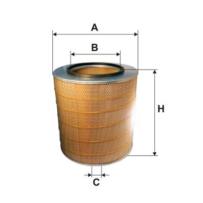 FILTRON Luftfilter AM 408/3 für Volvo GM