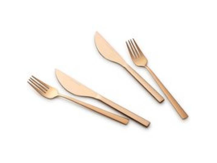 ECHTWERK Set de couverts à pizza « Bari » (bronze, 4pcs)
