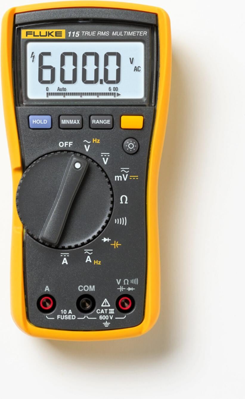 Fluke 115 Digitaal multimeter CAT III 600V draagbaar