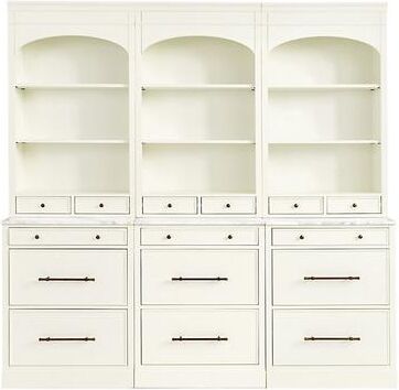 Set of 3 Paulette Servers - White - Ballard Designs