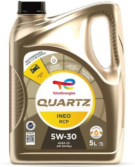 Total Energies Motoröl Quartz Ineo Rcp 5w30 [5 L] 231089 5l