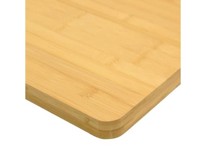 KTHLBRH Ersatz-Tischplatte aus Bambus, 80 x 80 x 1,5 cm Abgerundete Kanten, leicht zu reinigende lackierte Oberfläche, für Couchtische oder Bars