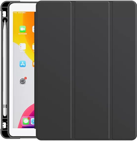 INF Klassische schwarze Schutzhülle für iPad Pro 10.5/Air 10.5 mit Stifthalter