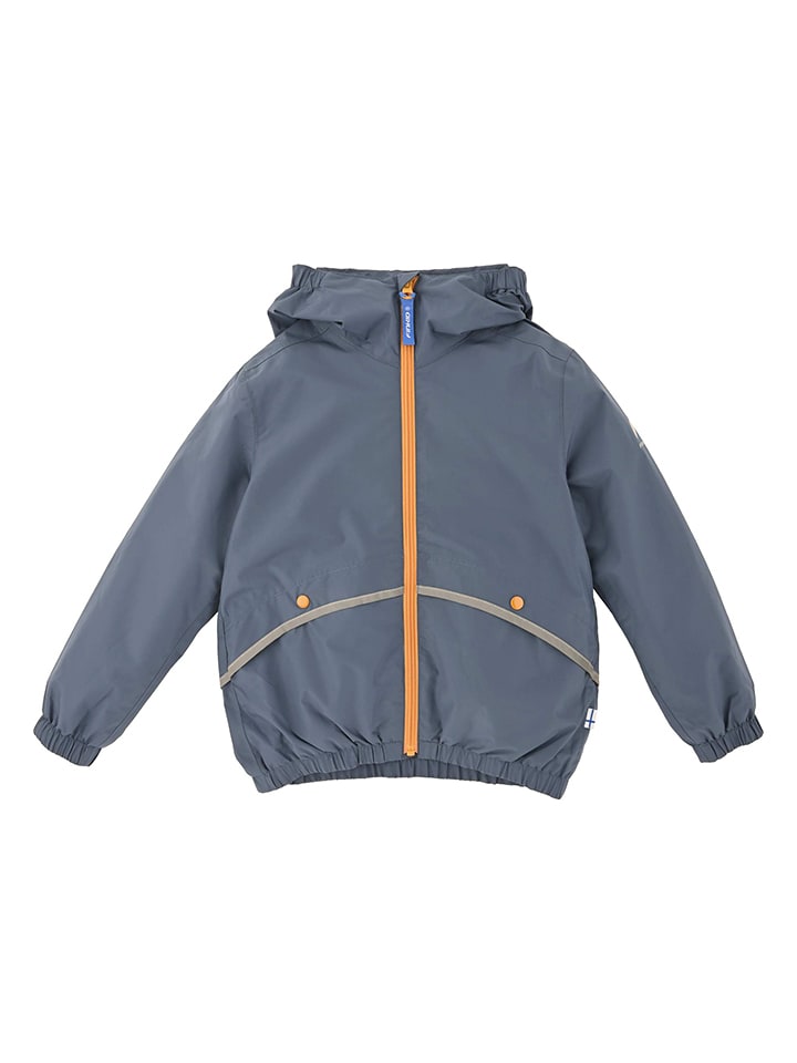 finkid Regenjacke "Timi Air" in Grau - 120/130