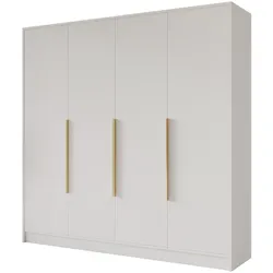 KLEIDERSCHRANK - PORTO - 200 - Weiß