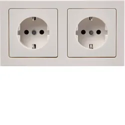 Berker Steckdosen-Kom SCHUKO 2f m 47206099
