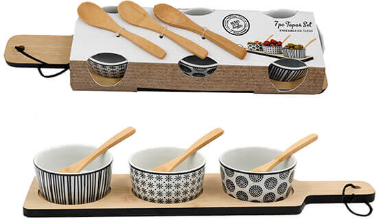 SiL 7 Piece Tapas Set