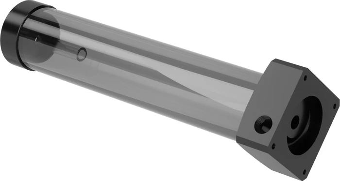 Barrow Ausgleichsbehälter 264mm DDC, Acryl - schwarz