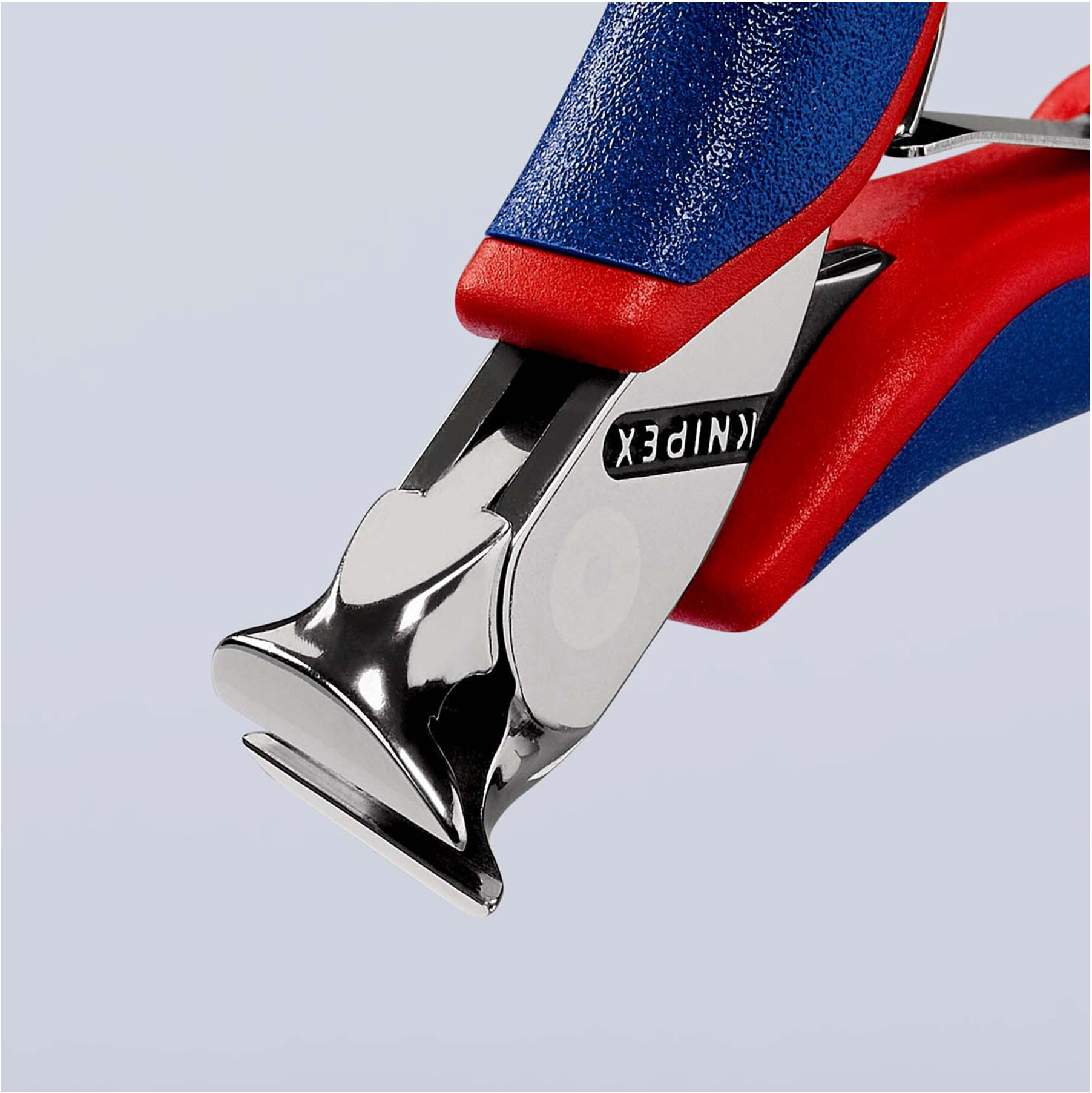 KNIPEX 62 12 120 Elektronik-Schrägschneider mit Mehrkomponenten-Hüllen 120 mm)