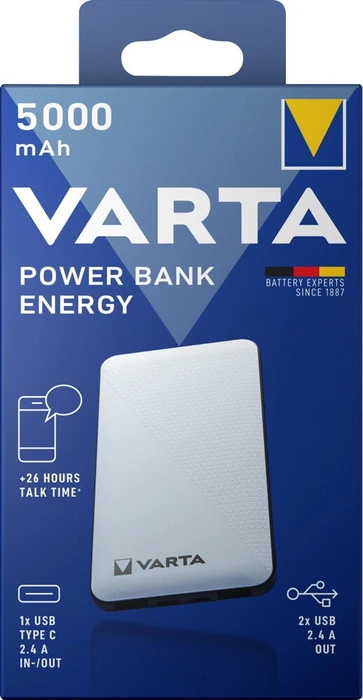 5.000mAh Varta Power Bank Energy