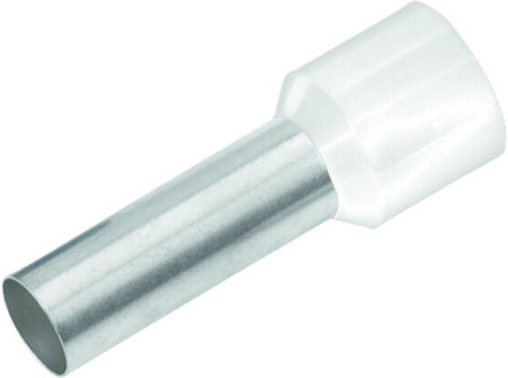 CIMCO Manchon de câble isolé 0,5 mm² 10 mm blanc (187002)