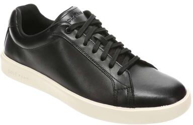 Cole Haan Grand Corsscourt Daily (Men's) Athletic in Black/Ivory, Size 7.5 M, Leather