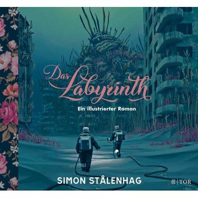 Das Labyrinth, Gebundene Ausgabe von Simon Stålenhag, Fischer Tor, 978-3-596-70692-1