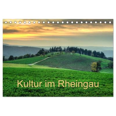 Kultur im Rheingau (Tischkalender 2027 DIN A5 quer), CALVENDO Monatskalender