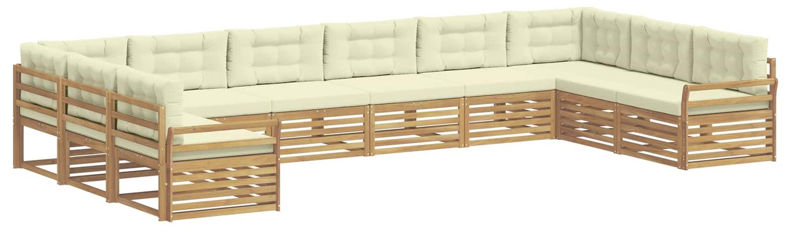 Sofagarnituren aus massivem Akazienholz