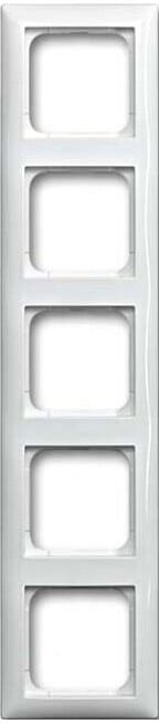Busch-Jaeger Cadre 5-fach blanc alpin 1725-914 (2CKA001725A1562)