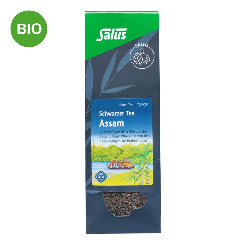 SALUS Pharma GmbH Assam Schwarzer Tee Blatt-tee Tgfop bio Salus 05351804