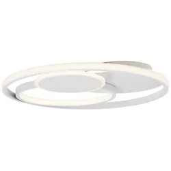 BRILLIANT Runda LED Deckenleuchte 50cm weiß matt   1x LED integriert, 43W LED integriert, (Lichtstrom: 5200lm, Lichtfarbe: 3000-6000K)