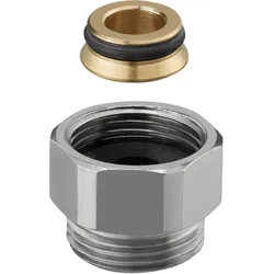 Oventrop Distanzstück 1681650 G 3/4 IGxG 3/4 AG, 2 Stück, Messing