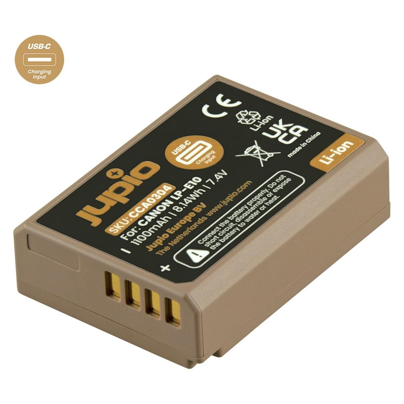 Jupio Canon LP-E10 USB-C (Kamera Akku) (CCA0304)