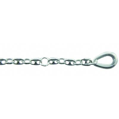 Fußkette ADELIA´S "Anker Fußkettchen 925 Silber", silber, Fußketten, Damen, Silber 925 (Sterlingsilber), Silberfußkette Anker