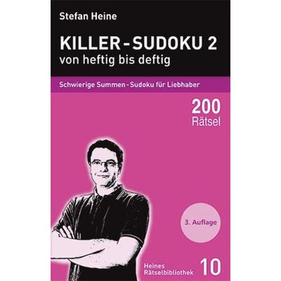 Killer-Sudoku 2 - von heftig bis deftig, Taschenbuch von Stefan Heine, Verlag presse service, 978-3-939940-09-8
