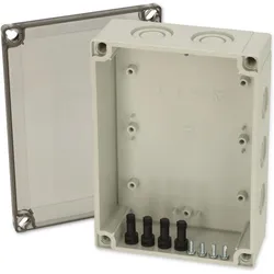 Fibox Gehäuse MNX PCM (Gehäuse), Elektronikzubehör + Gehäuse, Grau