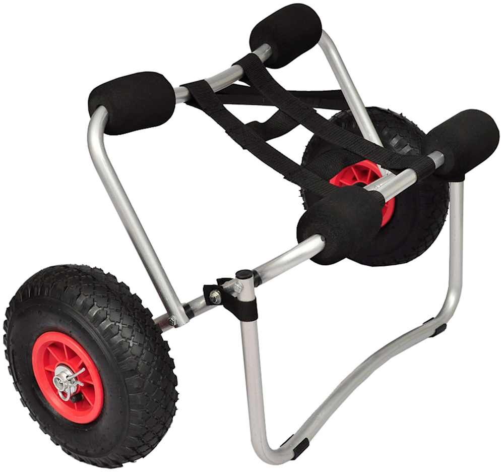 vidaXL Chariots pour kayak 2 pcs Aluminium