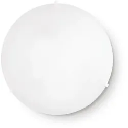 Ideal Lux Wand-/Deckenleuchte SIMPLY PL3, 3-flammig, E27, weiß IDEA-007984
