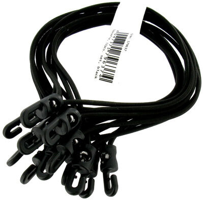 Stairville Spannfix Ø 4mm Black 12 pcs. Schwarz