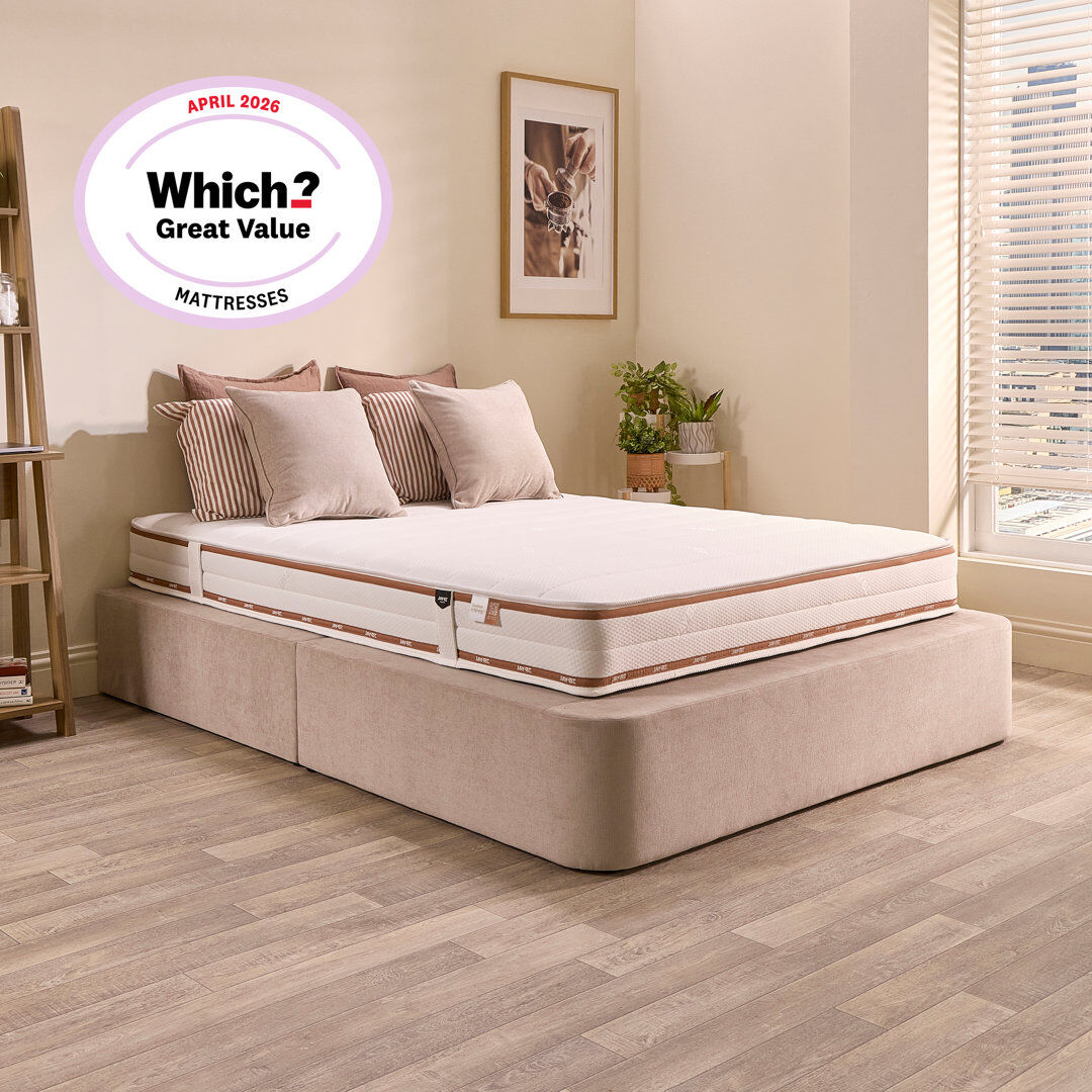 Jay-Be Ryze Deep Quilted Sustainably Made Sprung Mattress - King