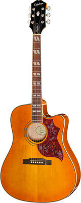 Epiphone Hummingbird Studio EC HCS Heritage Cherry Sunburst