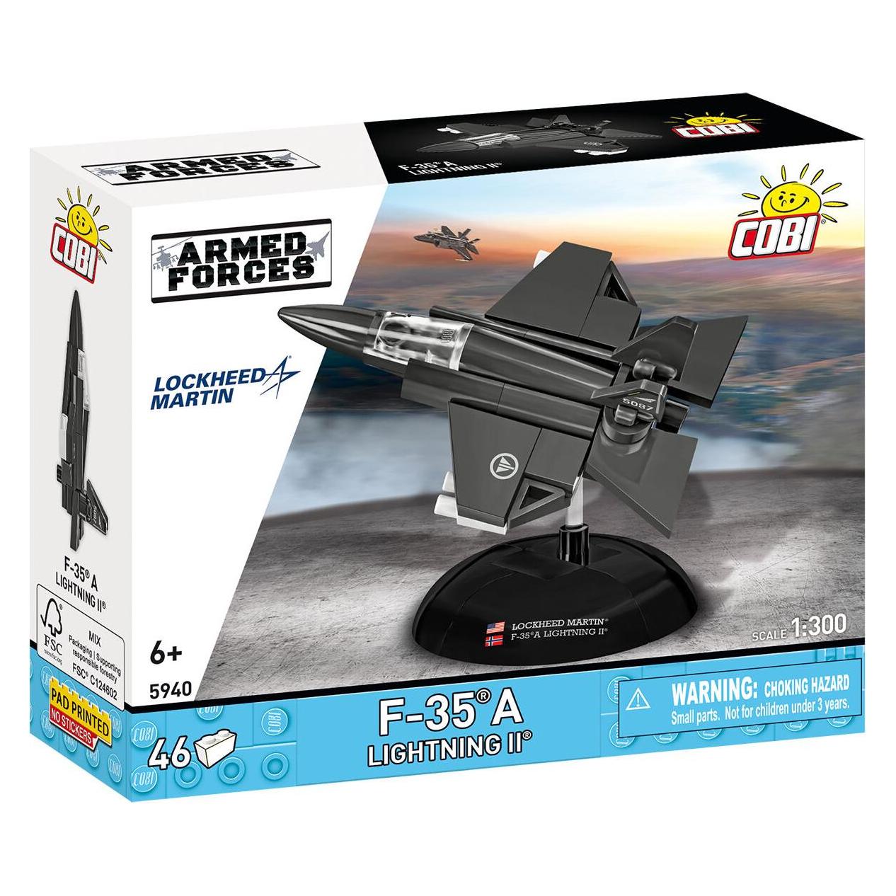 Cobi 47 PCS ARMED FORCES /5940/ LOCKHEED MARTIN F35A (Cobi Factory SA)